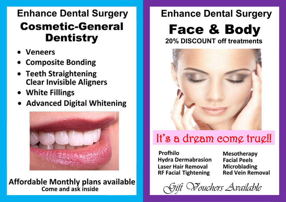 Cosmetic-General Dentistry and Facial Aesthetics Offer
